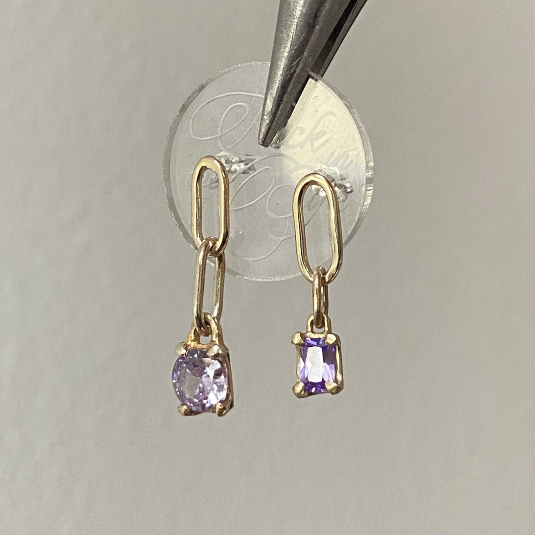 9CT GOLD lavender, one-off