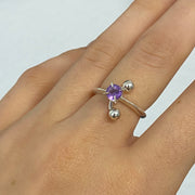 amethyst HOLLYWOOD, size L